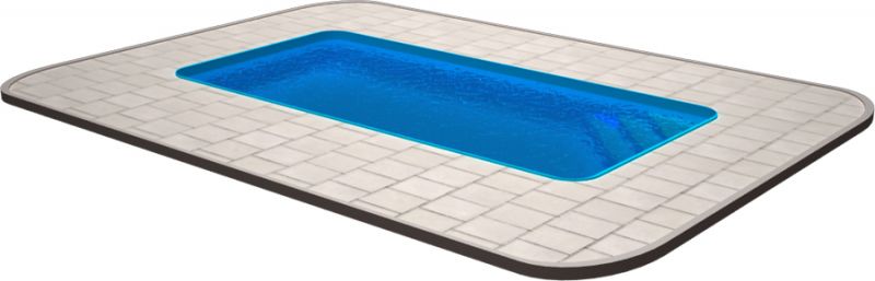 Bazén 8x3 m, obdélník (kompletní set)